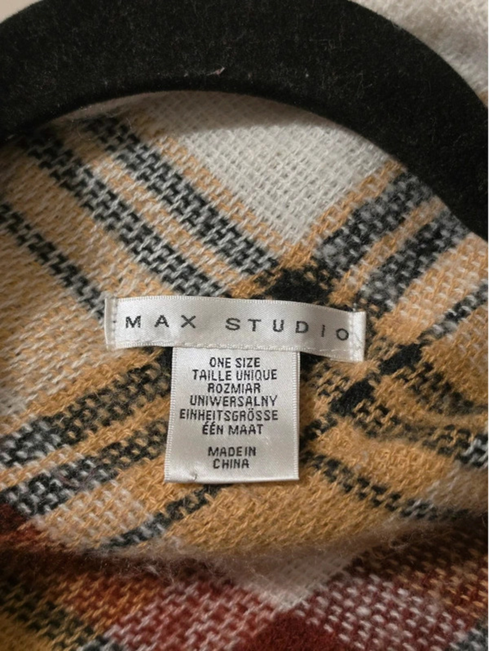 Max Studio Poncho - Picture 2 of 5